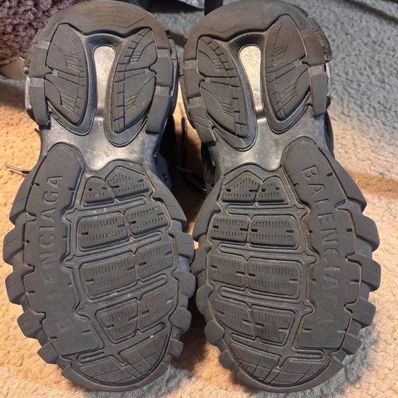 Balenciaga Black Mesh Sneakers - Picture 6 of 6